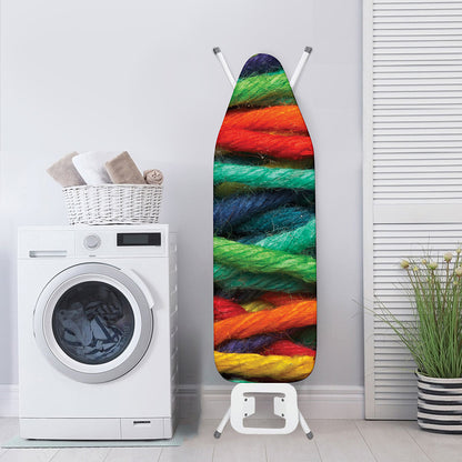 Colorful Yarn Print Ironing Board Cover