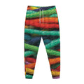 Colorful Yarn Print Jogger Pants