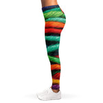 Colorful Yarn Print Women's Leggings