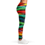 Colorful Yarn Print Women's Leggings