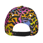Colorful Zebra Leopard Pattern Print Baseball Cap