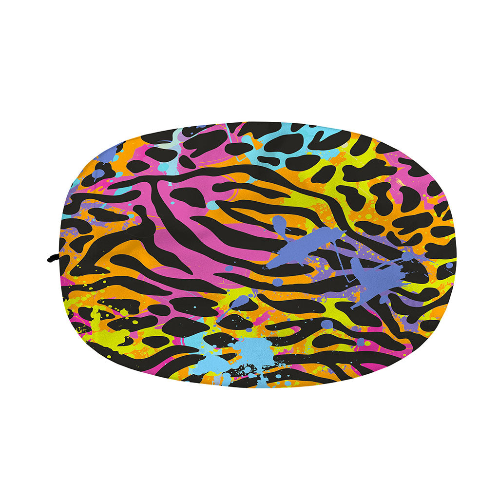 Colorful Zebra Leopard Pattern Print Car Side Mirror Covers