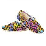 Colorful Zebra Leopard Pattern Print Casual Shoes