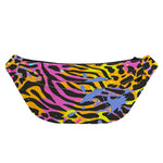 Colorful Zebra Leopard Pattern Print Fanny Pack