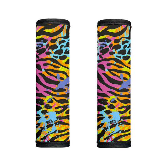 Colorful Zebra Leopard Pattern Print Handle Covers