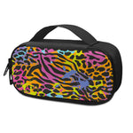 Colorful Zebra Leopard Pattern Print Insulin Cooler Travel Case
