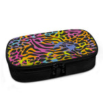 Colorful Zebra Leopard Pattern Print Insulin Cooler Travel Case