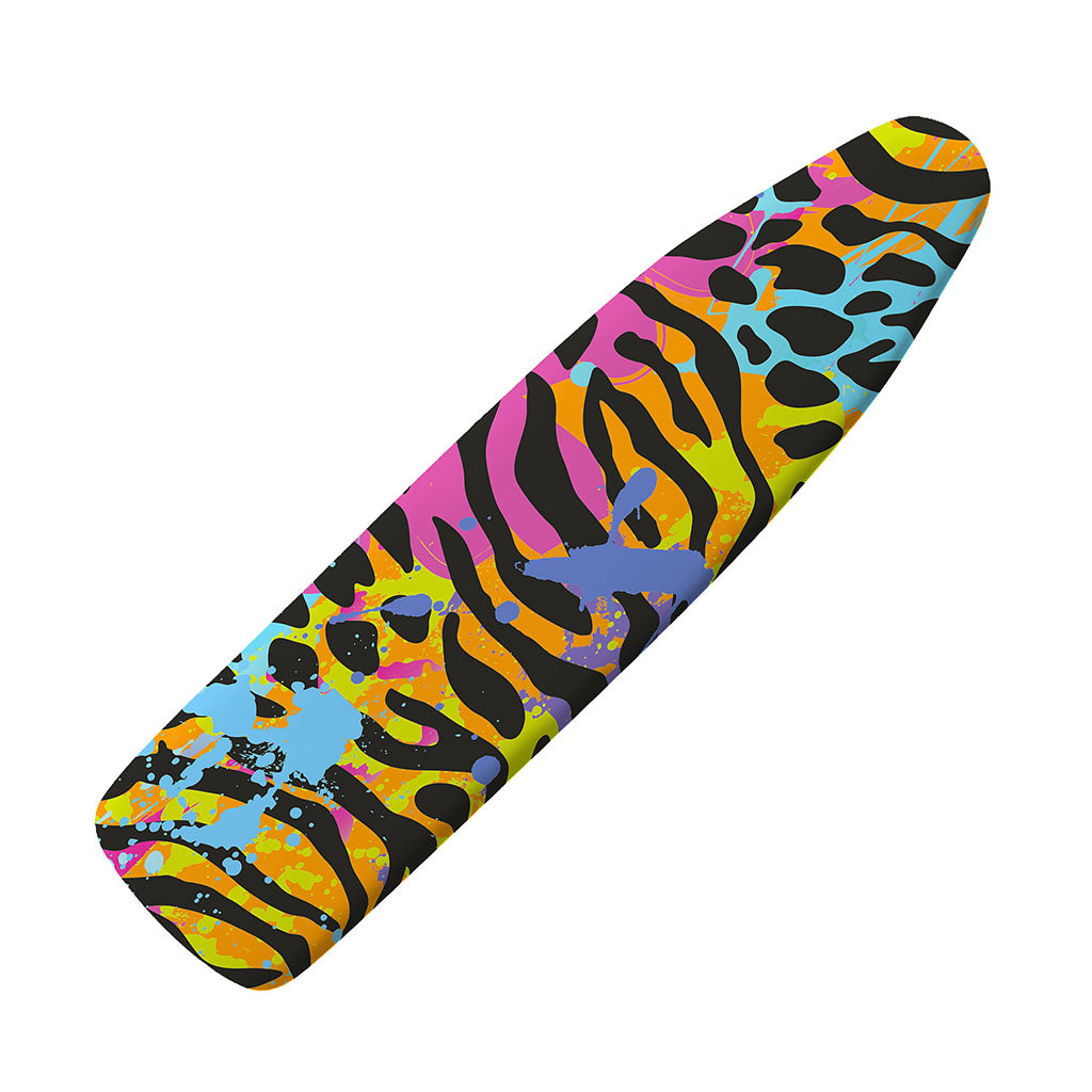 Colorful Zebra Leopard Pattern Print Ironing Board Cover