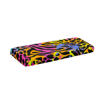 Colorful Zebra Leopard Pattern Print Piano Keyboard Cover