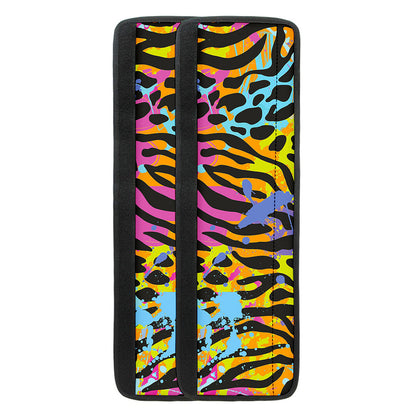 Colorful Zebra Leopard Pattern Print Refrigerator Handle Covers