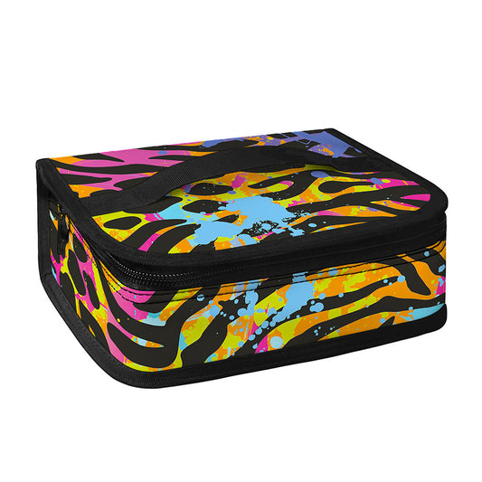Colorful Zebra Leopard Pattern Print Small Lunch Bag