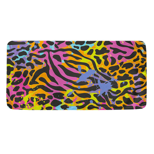 Colorful Zebra Leopard Pattern Print Towel