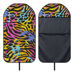 Colorful Zebra Leopard Pattern Print Waterproof Car Seat Cover
