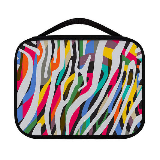 Colorful Zebra Pattern Print Classic Bible Case