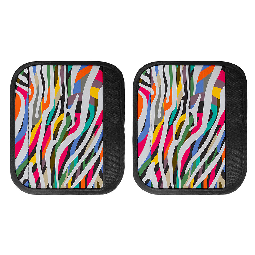 Colorful Zebra Pattern Print Handle Covers