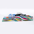 Colorful Zebra Pattern Print Sports Towel