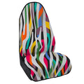 Colorful Zebra Pattern Print Waterproof Car Seat Cover