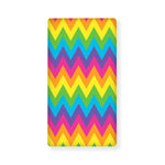 Colorful Zigzag Pattern Print Baby Crib Sheet