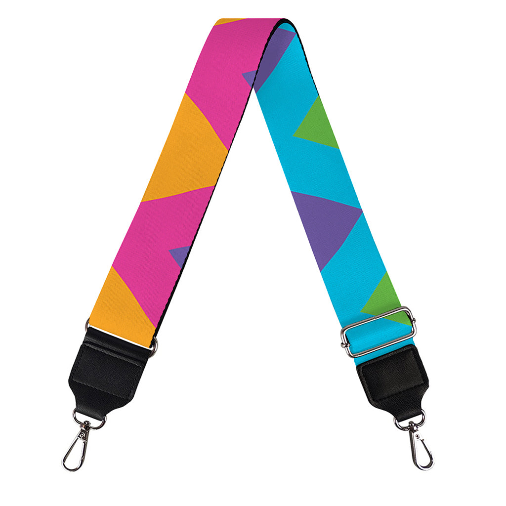 Colorful Zigzag Pattern Print Bag Strap