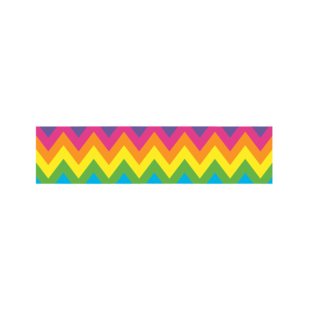 Colorful Zigzag Pattern Print Bed Runner
