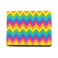 Colorful Zigzag Pattern Print Bifold Wallet