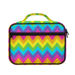 Colorful Zigzag Pattern Print Briefcase Bible Bag