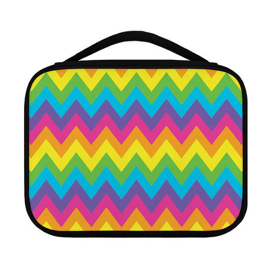 Colorful Zigzag Pattern Print Classic Bible Case