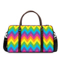 Colorful Zigzag Pattern Print Duffel Bag