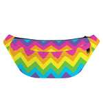 Colorful Zigzag Pattern Print Fanny Pack