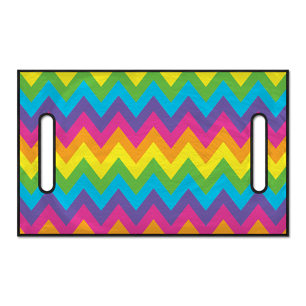 Colorful Zigzag Pattern Print Golf Cart Seat Cover