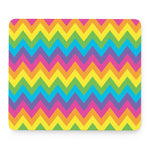 Colorful Zigzag Pattern Print Mouse Pad