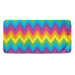 Colorful Zigzag Pattern Print Towel