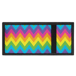 Colorful Zigzag Pattern Print Trifold Wallet