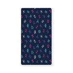 Colorful Zodiac Symbols Pattern Print Baby Crib Sheet