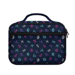 Colorful Zodiac Symbols Pattern Print Briefcase Bible Bag