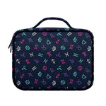 Colorful Zodiac Symbols Pattern Print Briefcase Bible Bag