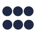 Colorful Zodiac Symbols Pattern Print Coaster Set