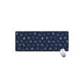 Colorful Zodiac Symbols Pattern Print Extended Mouse Pad