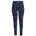 Colorful Zodiac Symbols Pattern Print High-Waisted Pocket Leggings
