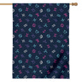 Colorful Zodiac Symbols Pattern Print House Flag