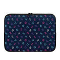 Colorful Zodiac Symbols Pattern Print Laptop Sleeve
