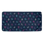Colorful Zodiac Symbols Pattern Print Towel