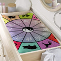 Colourful Chinese Zodiac Wheel Print Changing Pad Cover