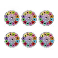 Colourful Chinese Zodiac Wheel Print Coaster Set