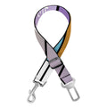 Colourful Chinese Zodiac Wheel Print Dog Seat Belt