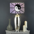 Colourful Chinese Zodiac Wheel Print Drum Lamp Shade