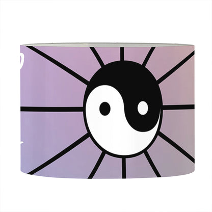 Colourful Chinese Zodiac Wheel Print Drum Lamp Shade