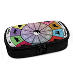 Colourful Chinese Zodiac Wheel Print Insulin Cooler Travel Case