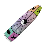 Colourful Chinese Zodiac Wheel Print Ironing Board Cover