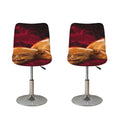 Comedy And Tragedy Theater Masks Print Bar Stool Covers